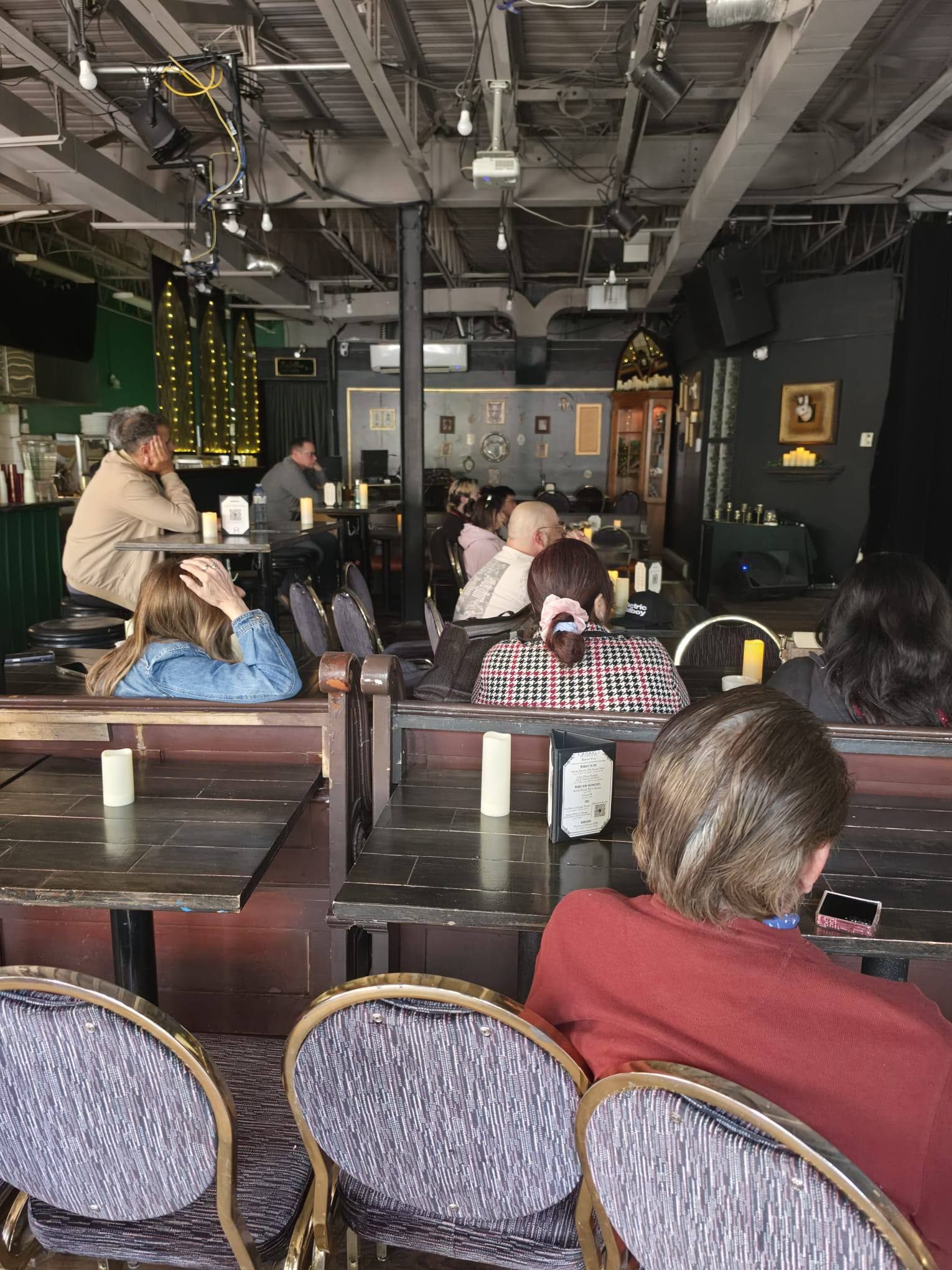 Candid shot of the audience